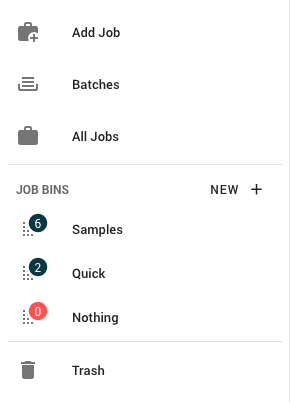 Jobs Tab